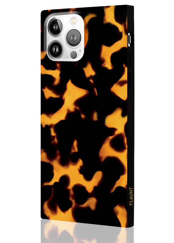SQUARE® Tortoise Print iPhone Case