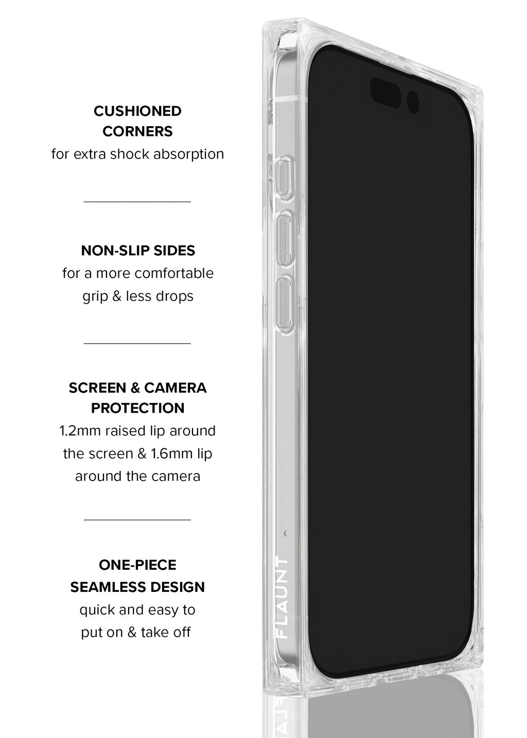 SQUARE® Pink Mother of Pearl iPhone Case