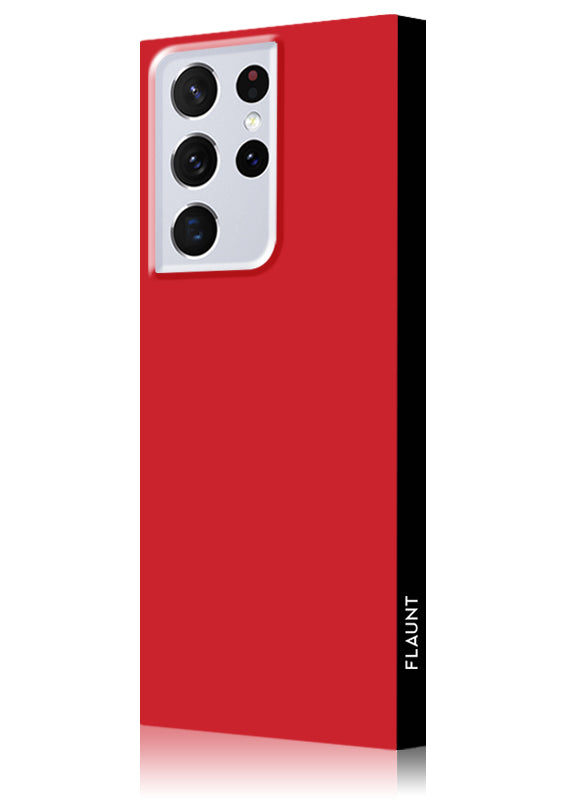 SQUARE® Red Galaxy Case