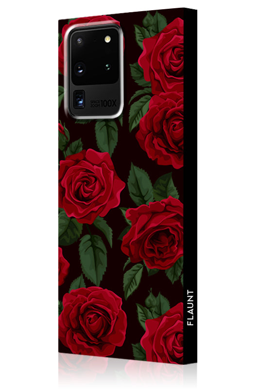 SQUARE® Rose Print Galaxy Case