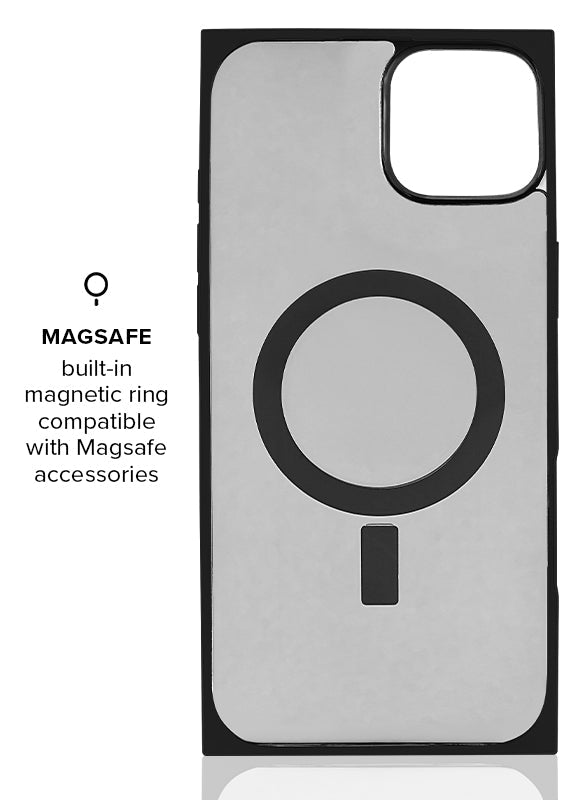 Elite Collection - SQUARE® Black Crystal Elegance iPhone Case