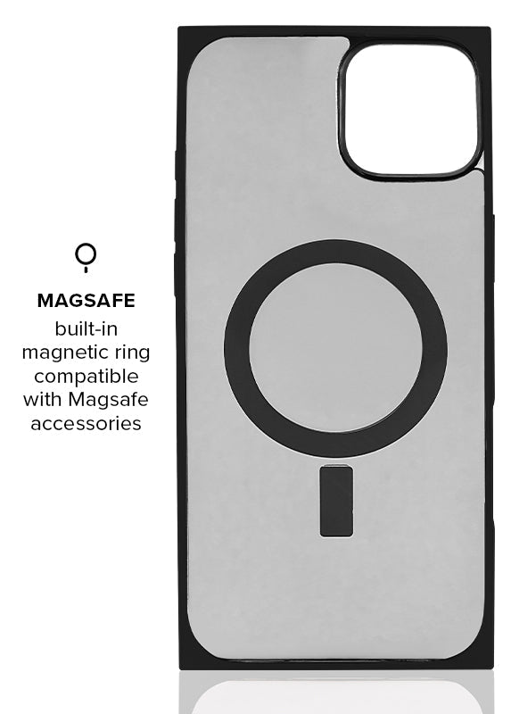 Elite Collection - SQUARE® Black Crystal Elegance iPhone Case
