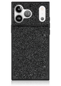 Elite Collection - SQUARE® Black Crystal Elegance iPhone Case