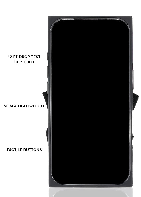Elite Collection - SQUARE® Black Velvet Bow Brilliance iPhone Case (Not MagSafe Compatible)
